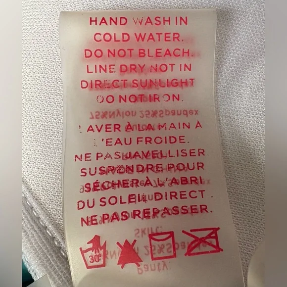 Like New Lilly Pulitzer Swim Set, Bliss Halter Tankini and Swim Skirt, Size 6 - Picture 10 of 10